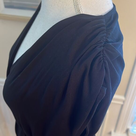 Lilla P Shirred Cross Front Dress - Picture 5 of 10